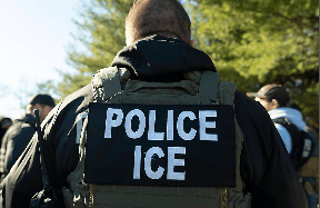 Police and ICE topic graphic